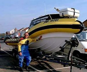 Graham and his boat