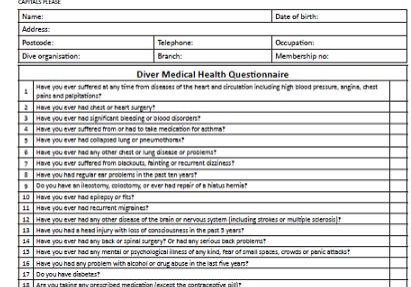 Medical form image