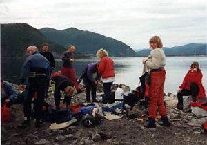 Diving the Artic Circle