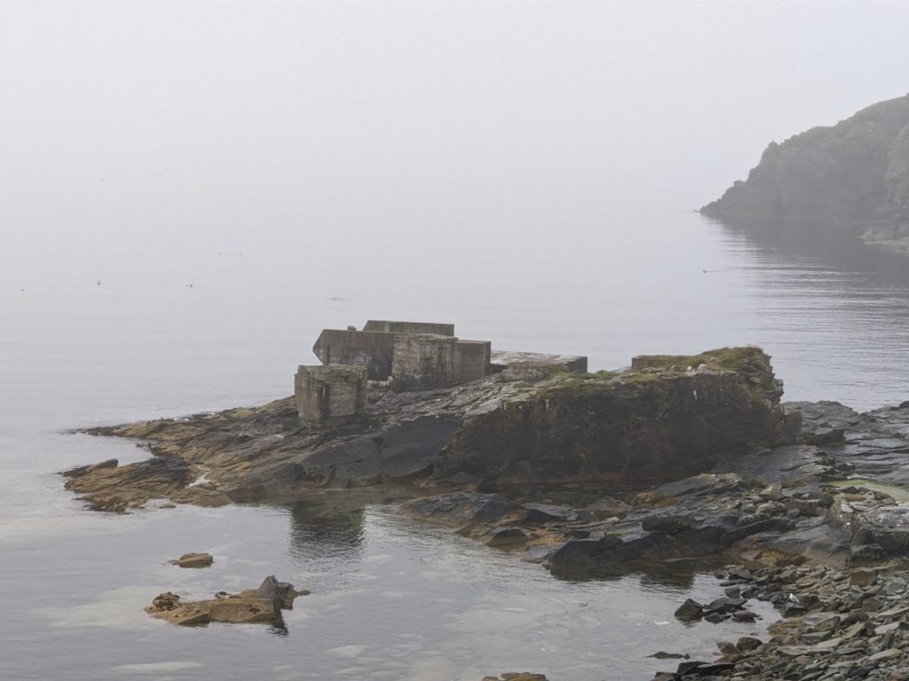 WW2 torpedo boat defence post