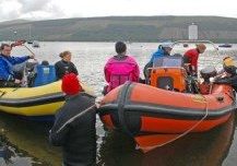 Dory and Nessie at Loch Fyne